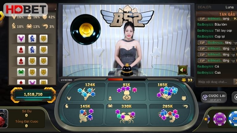 Gioi Thieu Bau Cua Live