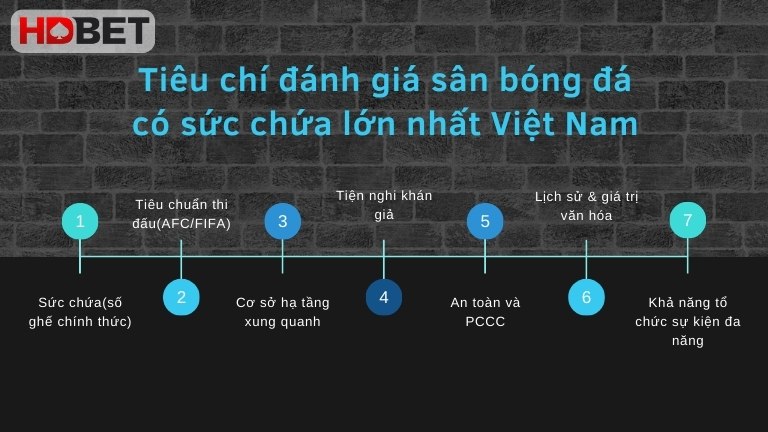 Tieu Chi Danh Gia San Bong Da Co Suc Chua Lon Nhat Viet Nam