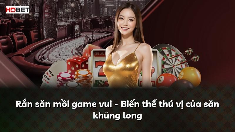 Rắn săn mồi game vui – Biến thể thú vị của săn khủng long